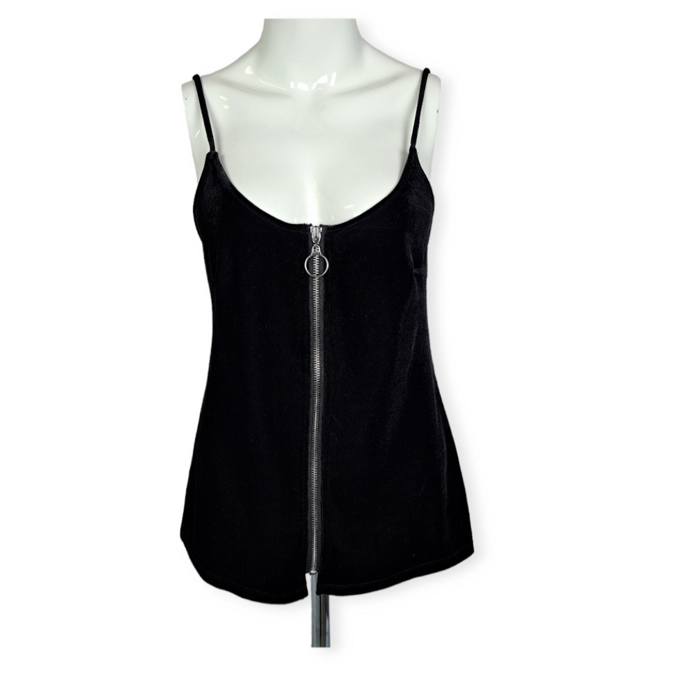 7 for all‎ mankind  Black Velvet Tank Top